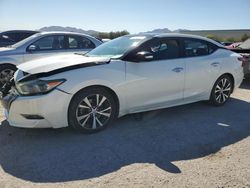 Salvage cars for sale at Las Vegas, NV auction: 2017 Nissan Maxima 3.5S
