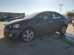 Salvage cars for sale from Copart Wilmer, TX: 2015 Chevrolet Sonic LTZ