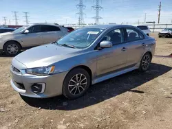 Salvage cars for sale at Elgin, IL auction: 2017 Mitsubishi Lancer ES