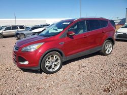 Salvage cars for sale from Copart Phoenix, AZ: 2014 Ford Escape Titanium