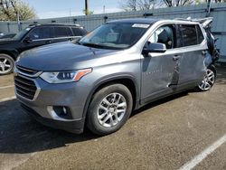 Salvage cars for sale at Moraine, OH auction: 2020 Chevrolet Traverse LT