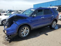 Ford Explorer xlt salvage cars for sale: 2013 Ford Explorer XLT