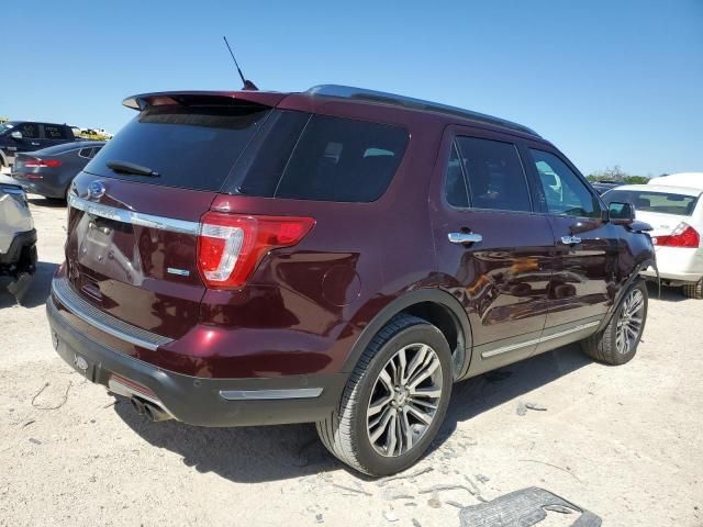 2018 Ford Explorer Platinum