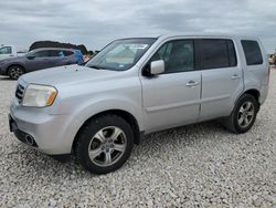 Salvage cars for sale from Copart Temple, TX: 2012 Honda Pilot EX