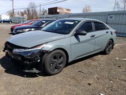 Salvage cars for sale from Copart New Britain, CT: 2021 Hyundai Elantra SEL