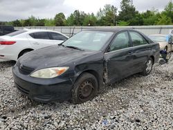 Vehiculos salvage en venta de Copart Memphis, TN: 2002 Toyota Camry LE