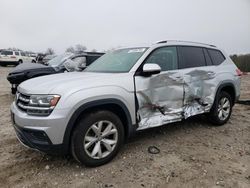 Salvage cars for sale at West Warren, MA auction: 2019 Volkswagen Atlas S