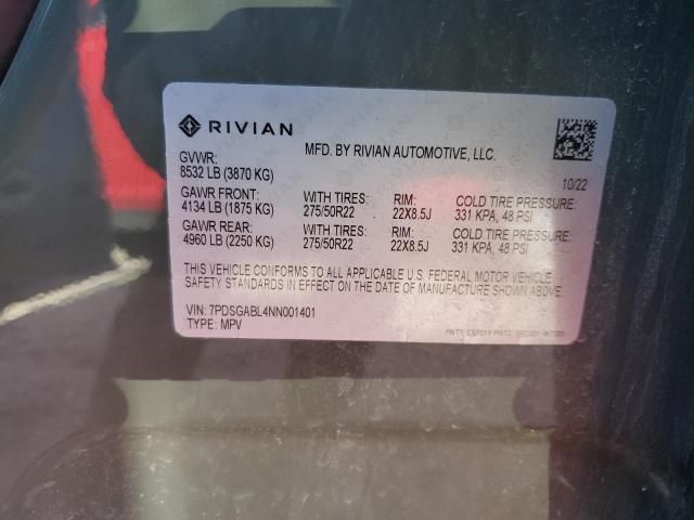 2022 Rivian R1S Launch Edition