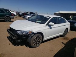 Salvage cars for sale at Brighton, CO auction: 2022 Volkswagen Jetta S