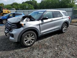 Salvage cars for sale from Copart Augusta, GA: 2021 Ford Explorer XLT