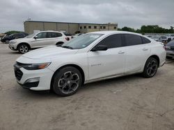 Salvage cars for sale from Copart Wilmer, TX: 2019 Chevrolet Malibu RS