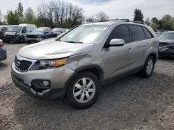 Salvage cars for sale at Portland, OR auction: 2012 KIA Sorento Base