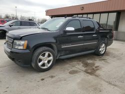 Salvage cars for sale from Copart Fort Wayne, IN: 2011 Chevrolet Avalanche LTZ