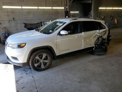 Vehiculos salvage en venta de Copart Angola, NY: 2019 Jeep Cherokee Limited