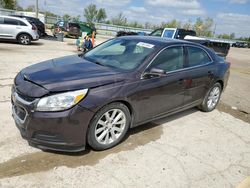 Salvage cars for sale at Pekin, IL auction: 2015 Chevrolet Malibu 1LT