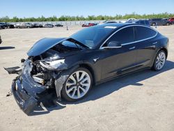 Salvage cars for sale from Copart Fresno, CA: 2020 Tesla Model 3