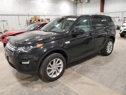 Salvage cars for sale from Copart Milwaukee, WI: 2016 Land Rover Discovery Sport HSE