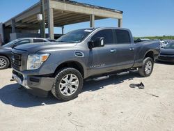 Salvage cars for sale from Copart West Palm Beach, FL: 2021 Nissan Titan XD SV