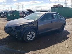 Salvage cars for sale at Elgin, IL auction: 2017 Toyota Camry LE