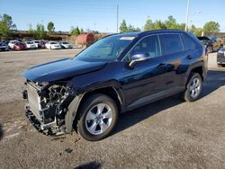 Salvage cars for sale at Gaston, SC auction: 2021 Toyota Rav4 XLE