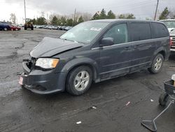 Salvage cars for sale from Copart Denver, CO: 2012 Dodge Grand Caravan Crew