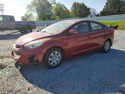 Salvage cars for sale from Copart Gastonia, NC: 2012 Hyundai Elantra GLS