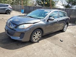 Salvage cars for sale from Copart Denver, CO: 2012 Mazda 3 I