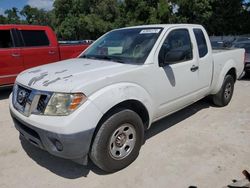 Salvage trucks for sale at Ocala, FL auction: 2015 Nissan Frontier S