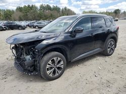 Salvage cars for sale from Copart Mendon, MA: 2021 Nissan Rogue SV