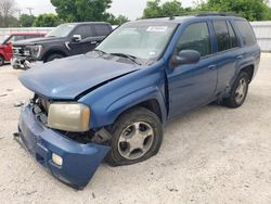 Salvage cars for sale at San Antonio, TX auction: 2006 Chevrolet Trailblazer LS