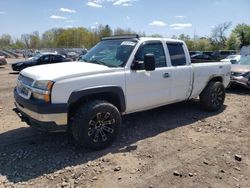 Salvage cars for sale at Chalfont, PA auction: 2003 Chevrolet Silverado K1500