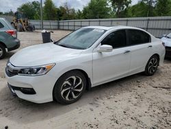 Honda salvage cars for sale: 2016 Honda Accord EX