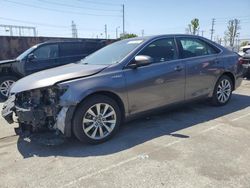 Toyota Camry Hybrid salvage cars for sale: 2017 Toyota Camry Hybrid