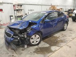 Salvage cars for sale at Milwaukee, WI auction: 2017 KIA Forte LX