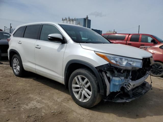 2016 Toyota Highlander LE