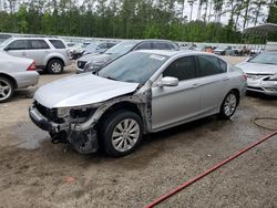 Salvage cars for sale from Copart Harleyville, SC: 2013 Honda Accord EXL