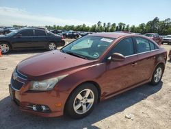 Salvage cars for sale at Houston, TX auction: 2012 Chevrolet Cruze LT