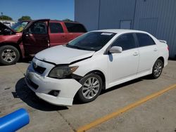 Salvage cars for sale from Copart Sacramento, CA: 2009 Toyota Corolla Base
