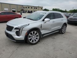 Salvage cars for sale from Copart Wilmer, TX: 2021 Cadillac XT4 Premium Luxury