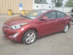 Salvage cars for sale at Moraine, OH auction: 2016 Hyundai Elantra SE