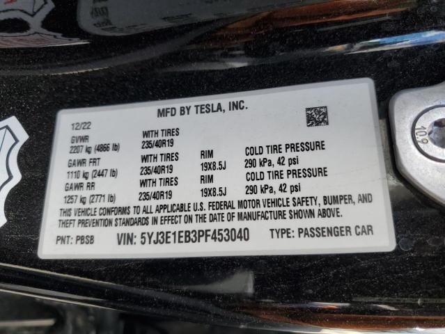 2023 Tesla Model 3