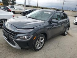Salvage cars for sale from Copart Rancho Cucamonga, CA: 2022 Hyundai Kona SEL