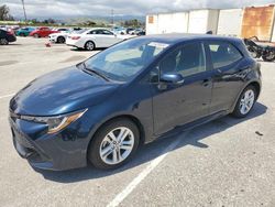 Salvage cars for sale at Van Nuys, CA auction: 2019 Toyota Corolla SE