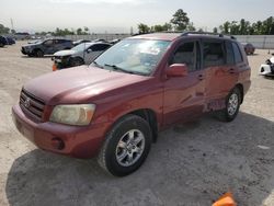 Salvage cars for sale from Copart Houston, TX: 2006 Toyota Highlander Limited