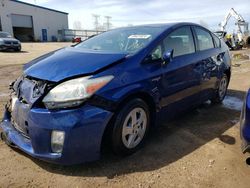 Salvage cars for sale from Copart Elgin, IL: 2010 Toyota Prius