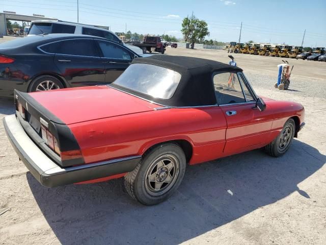 1983 Alfa Romeo Veloce 2000 Spider