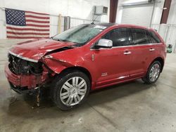 Salvage cars for sale at Avon, MN auction: 2008 Lincoln MKX