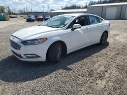 Salvage cars for sale from Copart West Mifflin, PA: 2017 Ford Fusion S