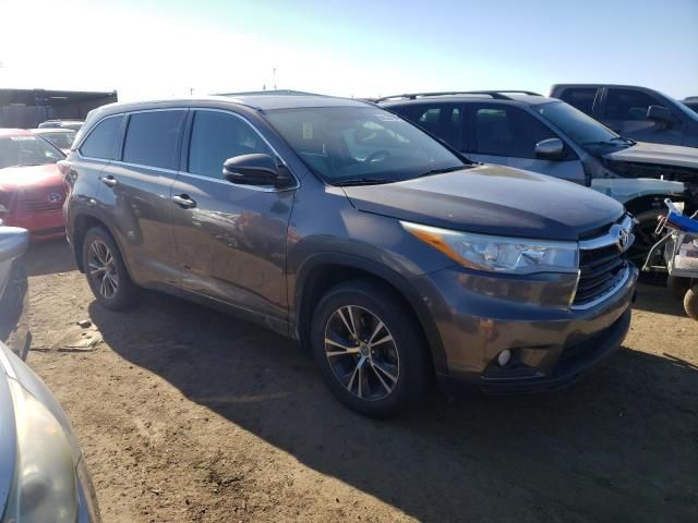 2016 Toyota Highlander XLE