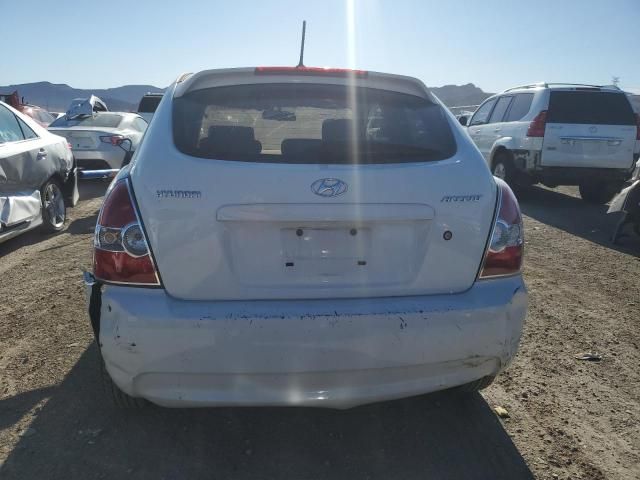 2010 Hyundai Accent Blue